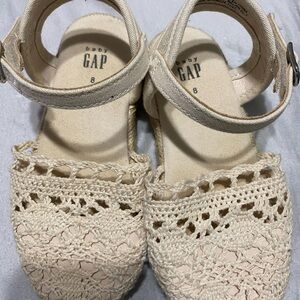 GAP Cream Kids Sandals